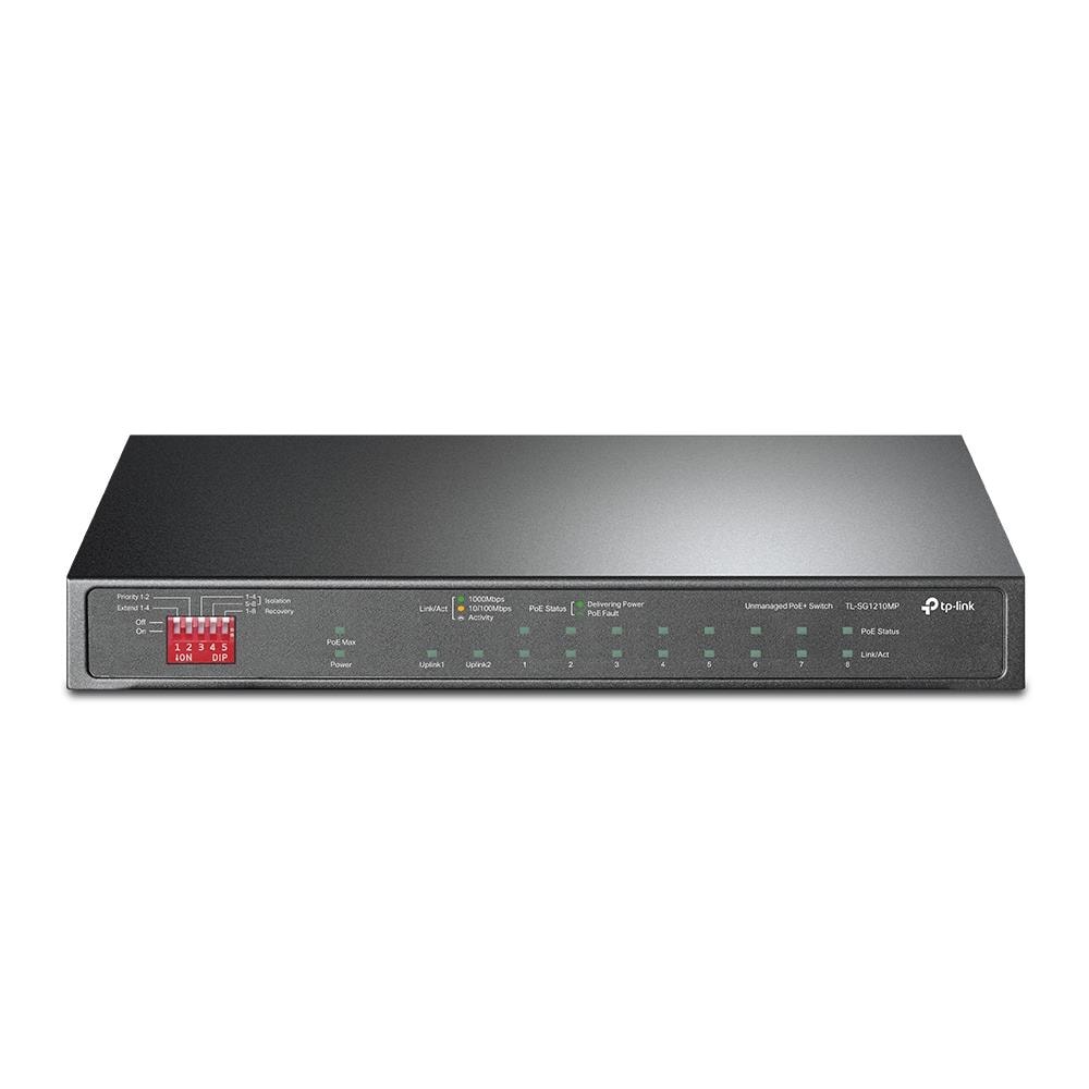 TP-LINK TL-SG1210MP gigabit võrguswitch, PoE+