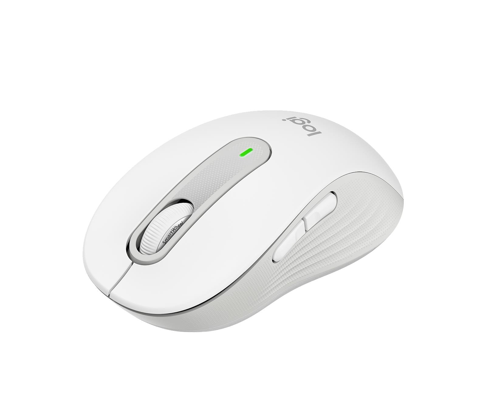 Logitech Signature M650 wireless mouse, silent, 4000 DPI, white