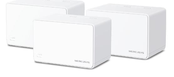 MERCUSYS Halo H80X 3-pack Wi-Fi 6 Mesh Router – Fast Coverage