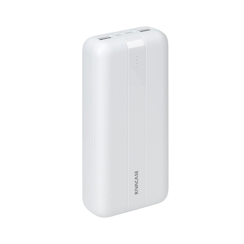 RIVACASE VA2081 20000 mAh powerbank valge – soodne