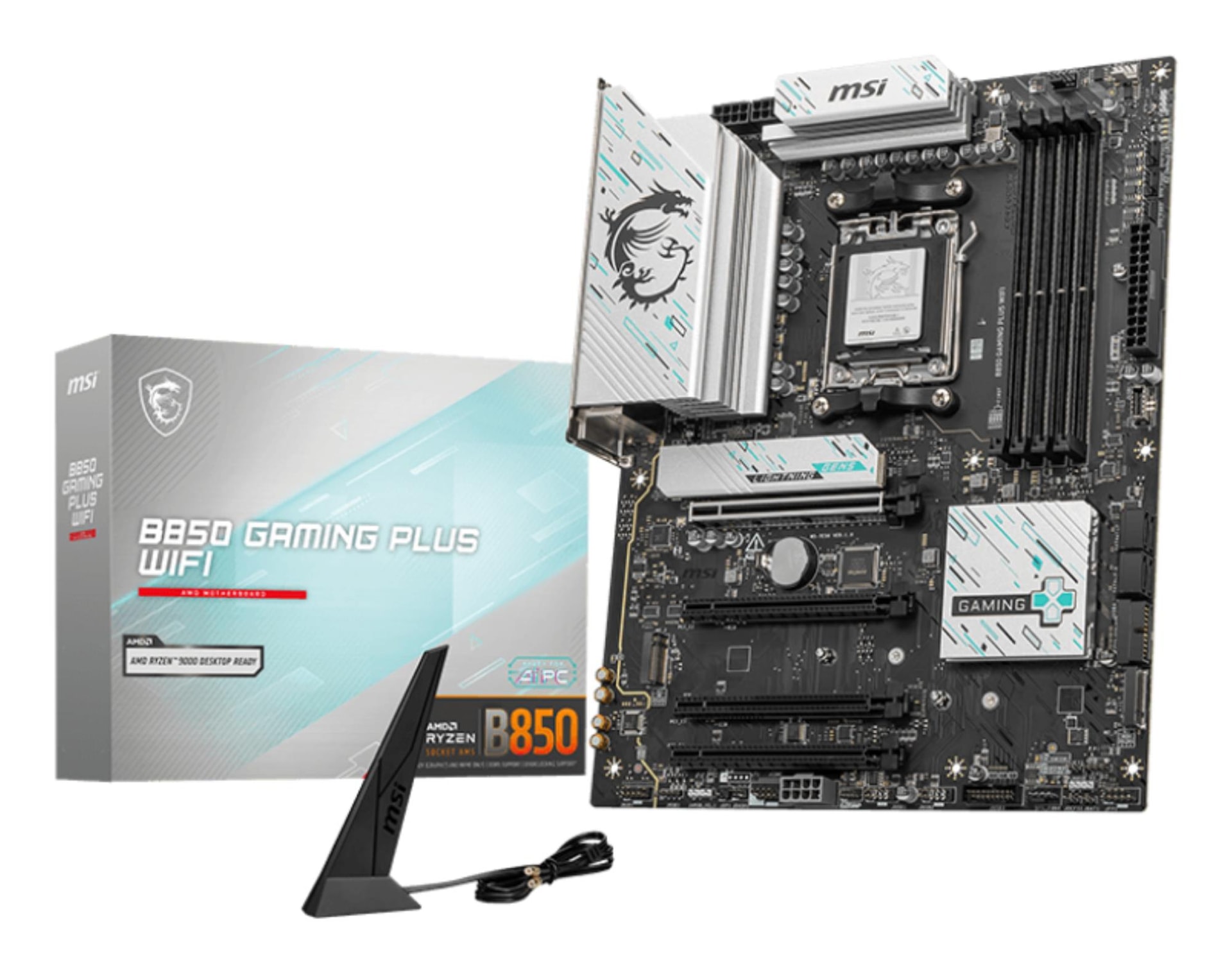 MSI B850 Gaming Plus WiFi AM5 ATX Motherboard