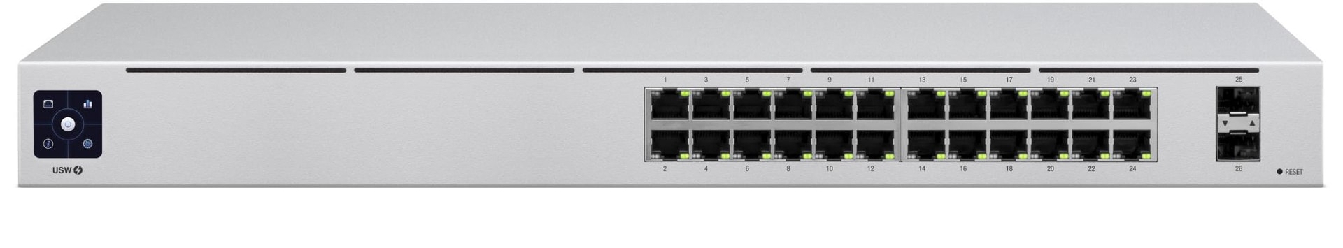 Ubiquiti USW-24 коммутатор управляемый 24 порта гигабит