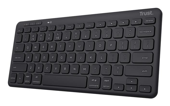 TRUST LYRA Wireless Mini Keyboard Black – Compact Deal