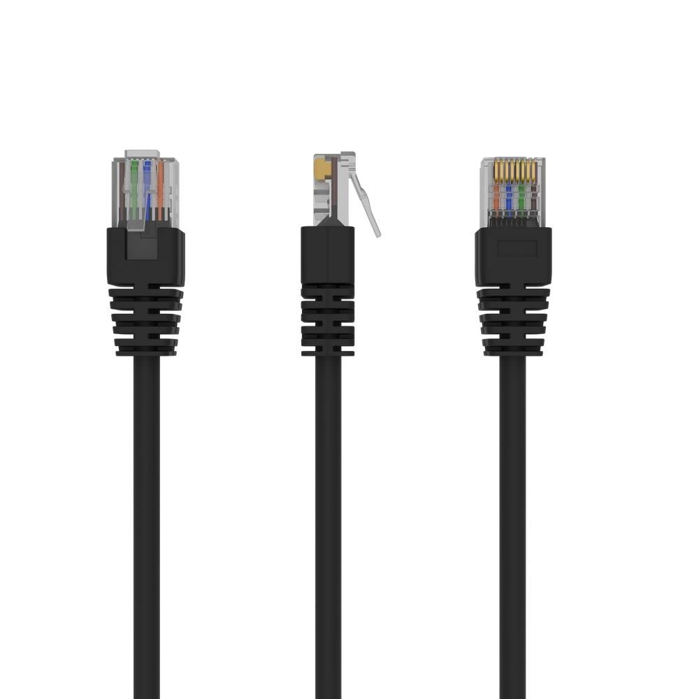 Gembird PP12-0.5M/BK Cat5e UTP Patch Cable, 0.5 m, Black