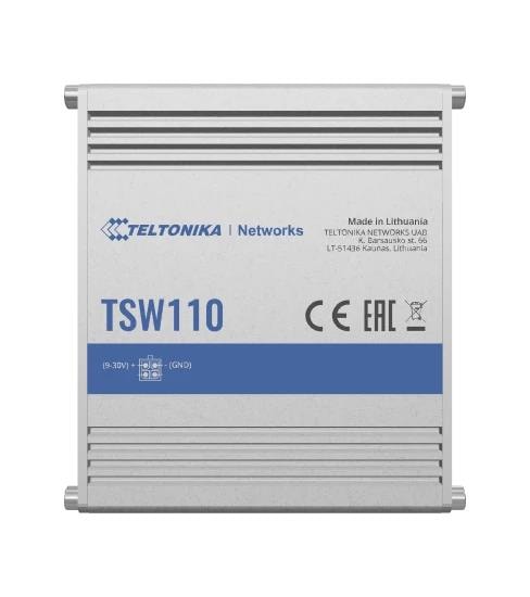 TELTONIKA TSW110 võrgumuundur 5-портный gigabit PoE soodne