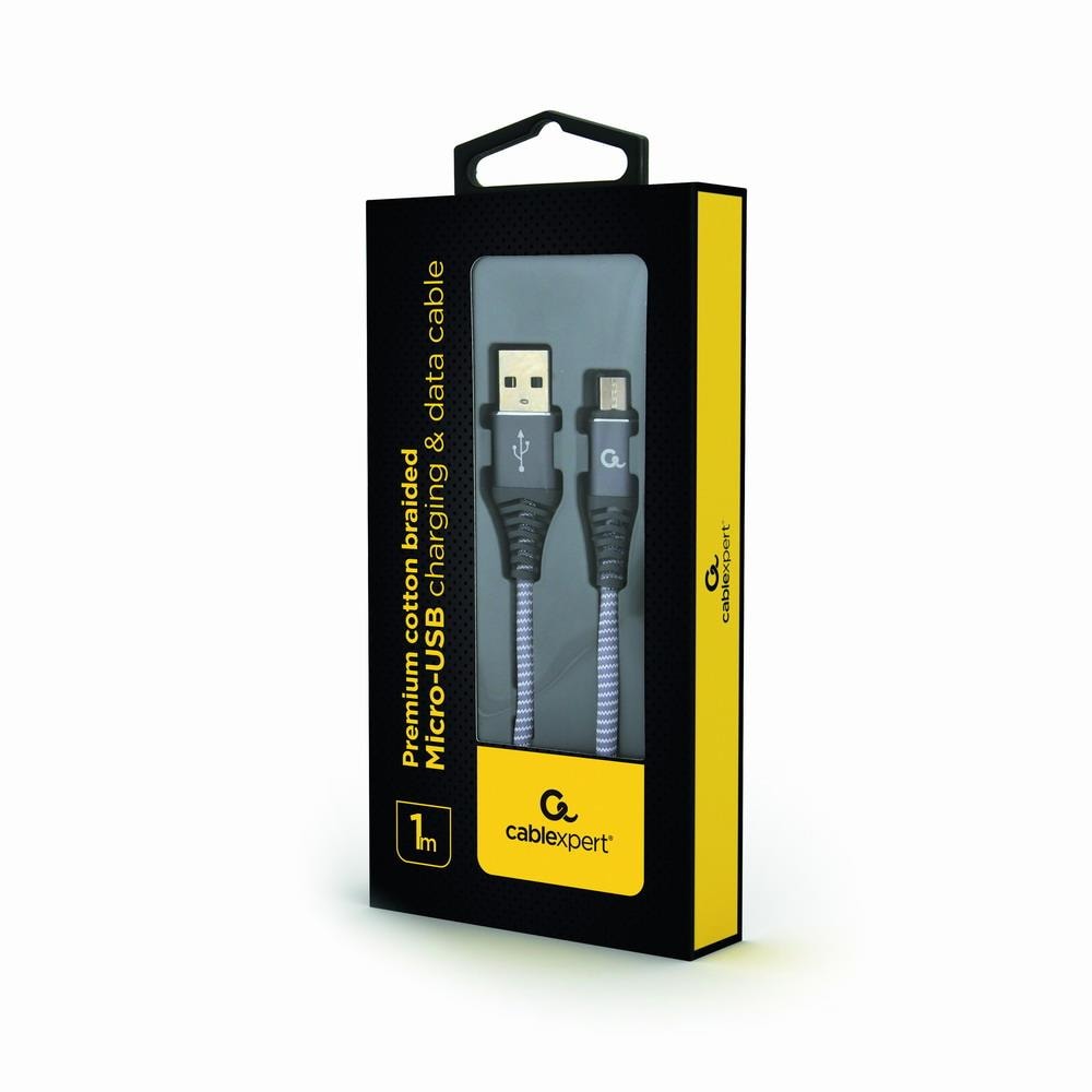 Кабель Gembird CC-USB2B-AMMBM-1M-WB2 USB A – Micro-USB, 1 м