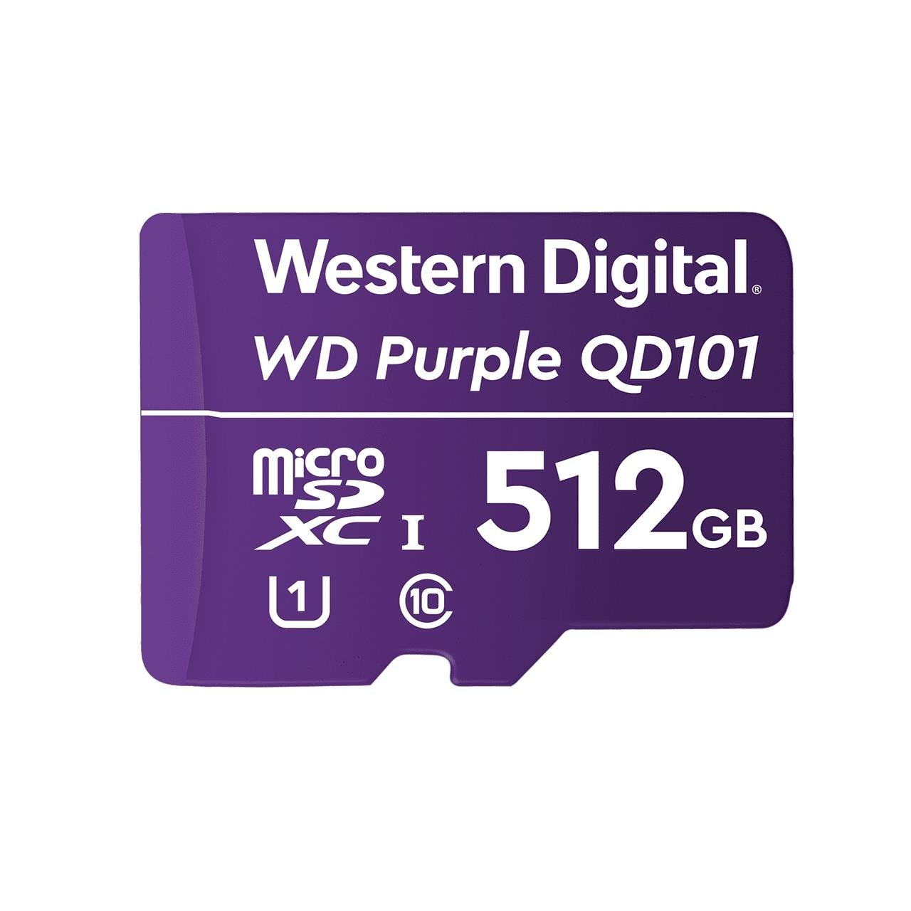 Western Digital 512GB Purple MicroSDXC Card – UHS-I