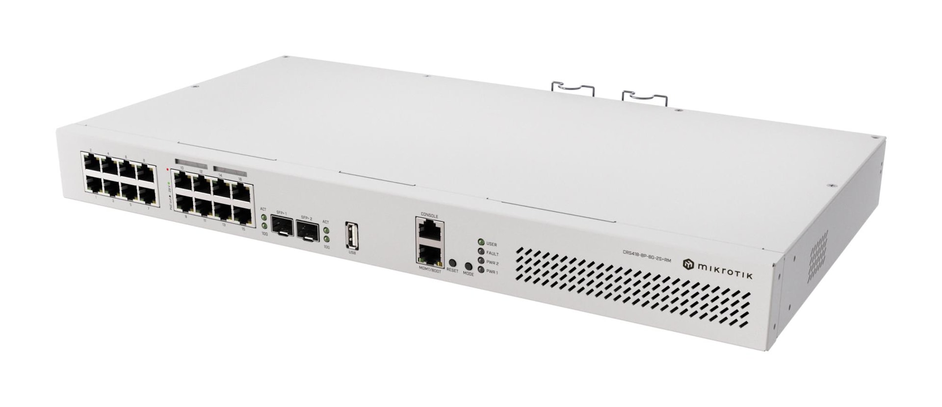 MIKROTIK CRS418-8P-8G-2S+RM коммутатор L3