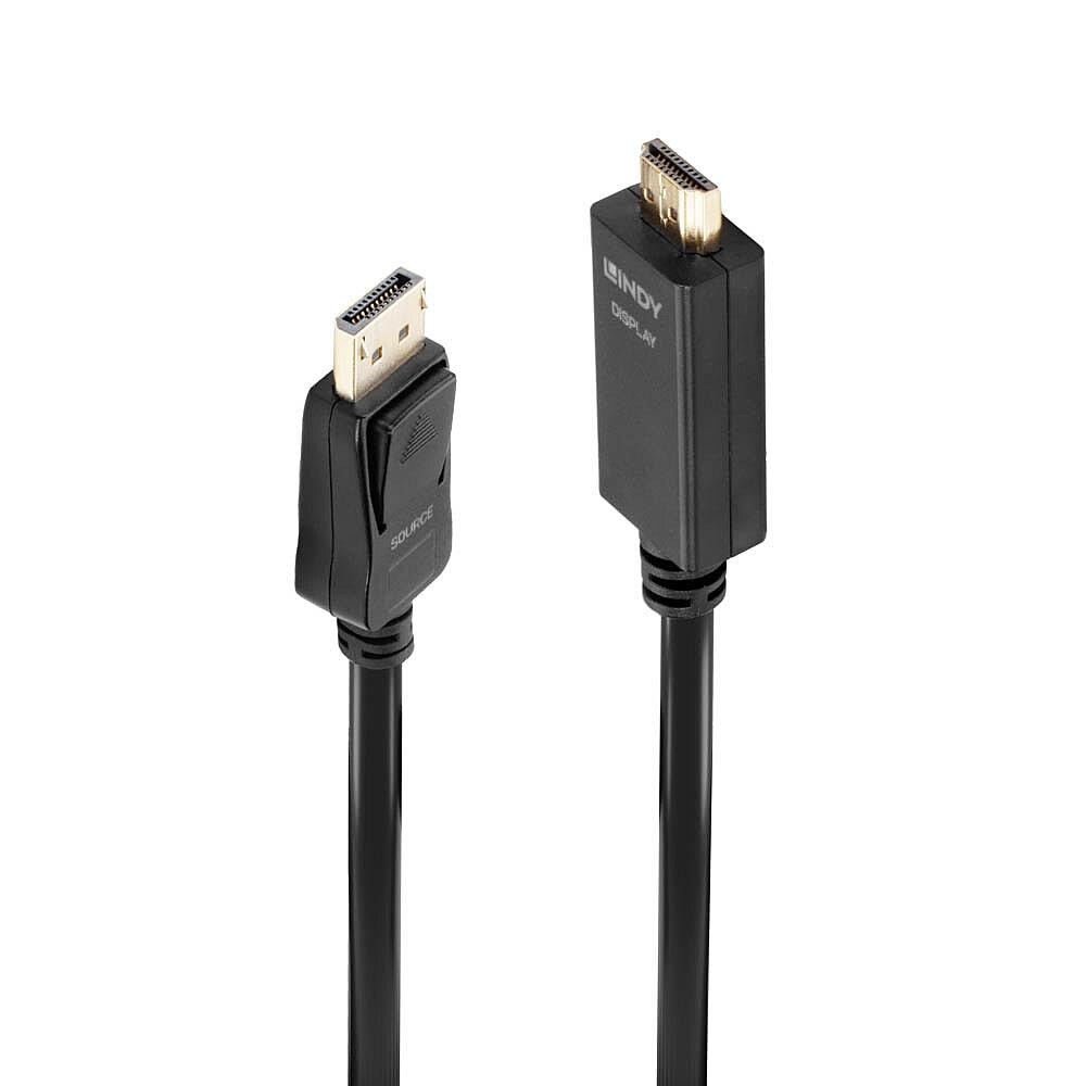 Lindy DisplayPort to HDMI 5M Cable 4K UHD best price