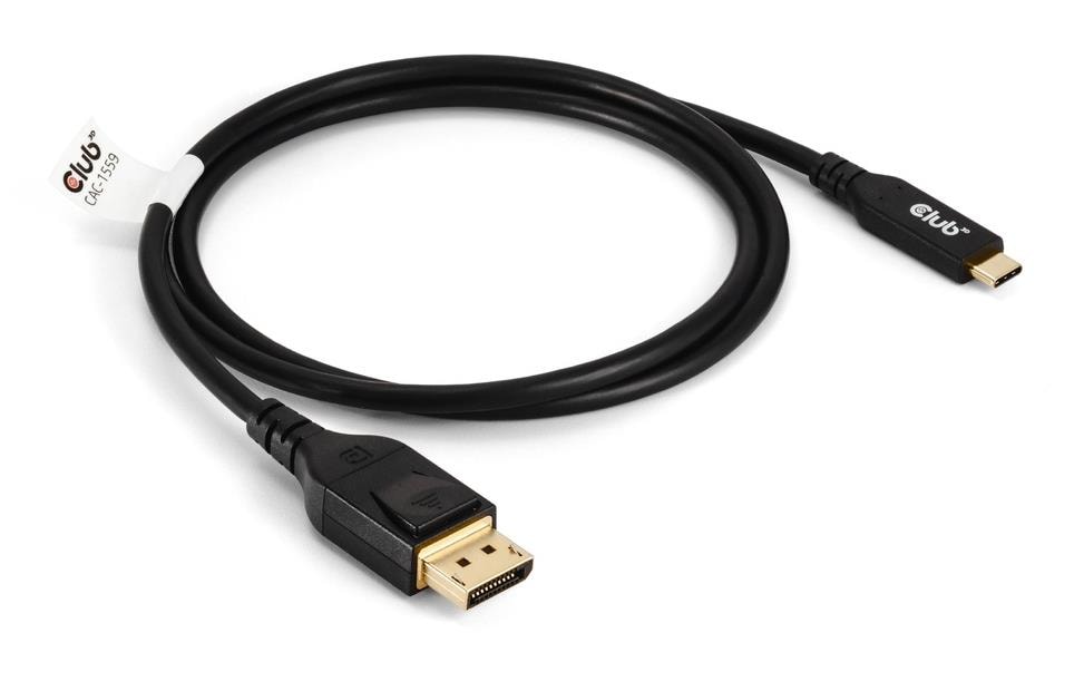 CLUB3D USB-C DP 2.1 kaabel 1m – 8K60Hz