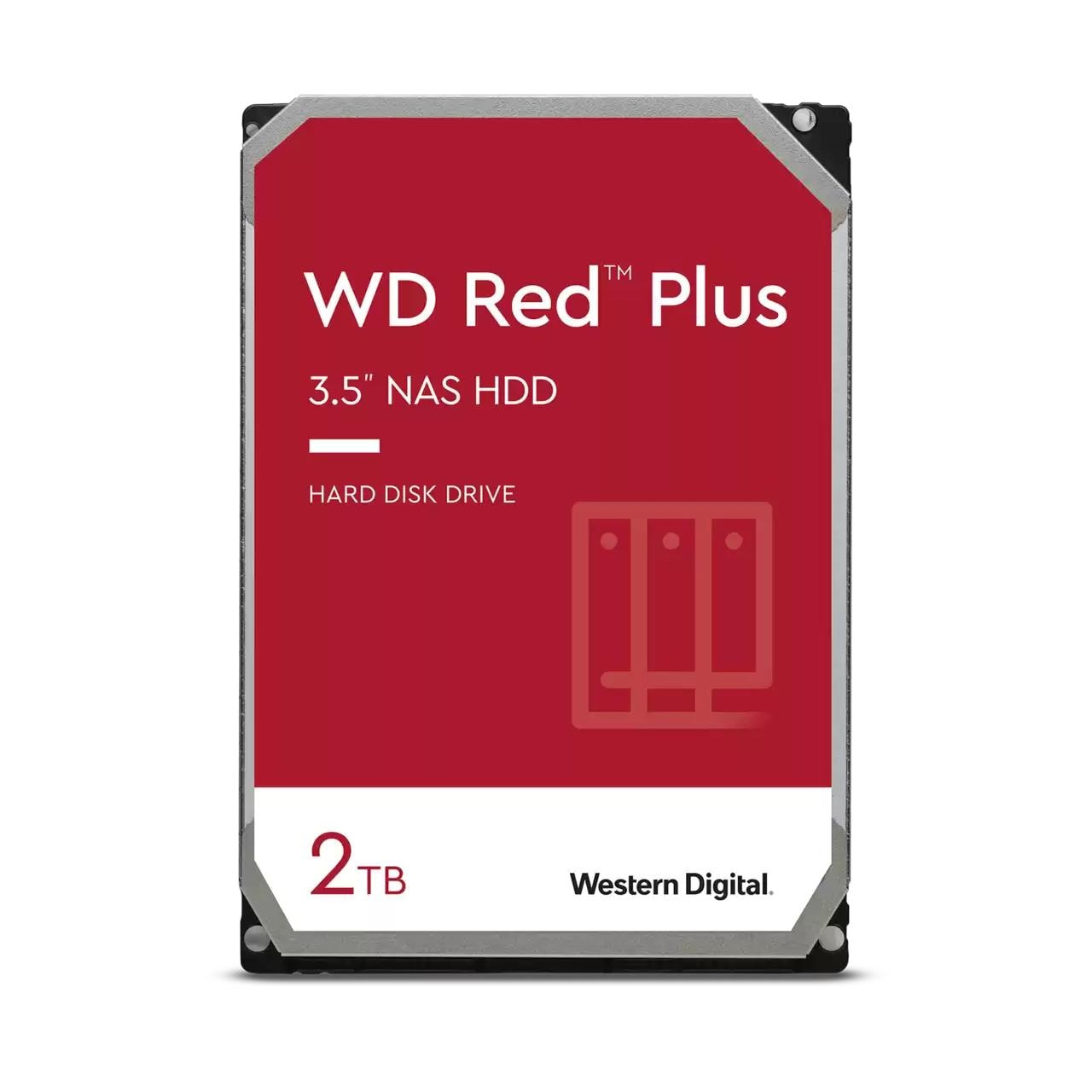 Western Digital Red Plus 2TB NAS-диск по выгодной цене