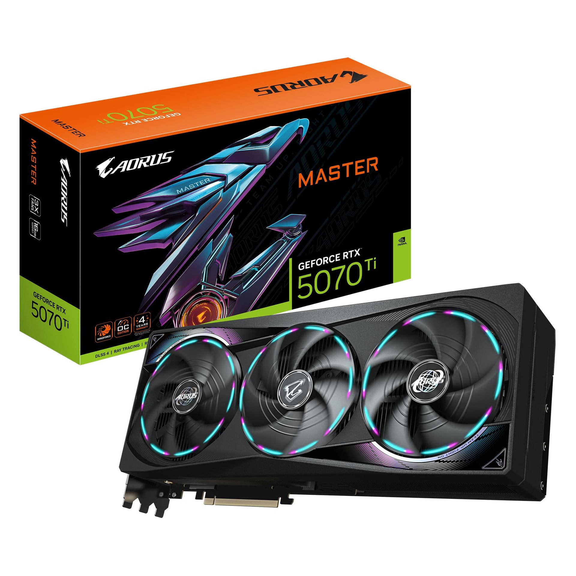 GIGABYTE RTX 5070 Ti 16GB GDDR7 – soodne kiire graafika