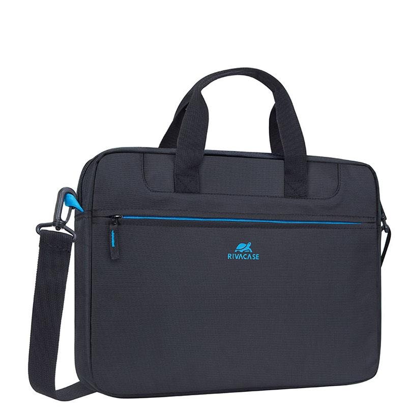 RIVACASE Regent 14" Black Hardshell Laptop Case