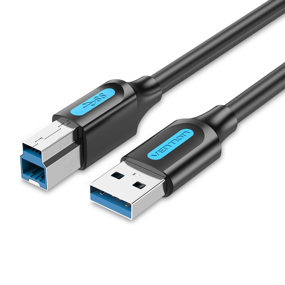 USB-A – USB-B kaabel Vention COOBI, USB 3.0, 3 m
