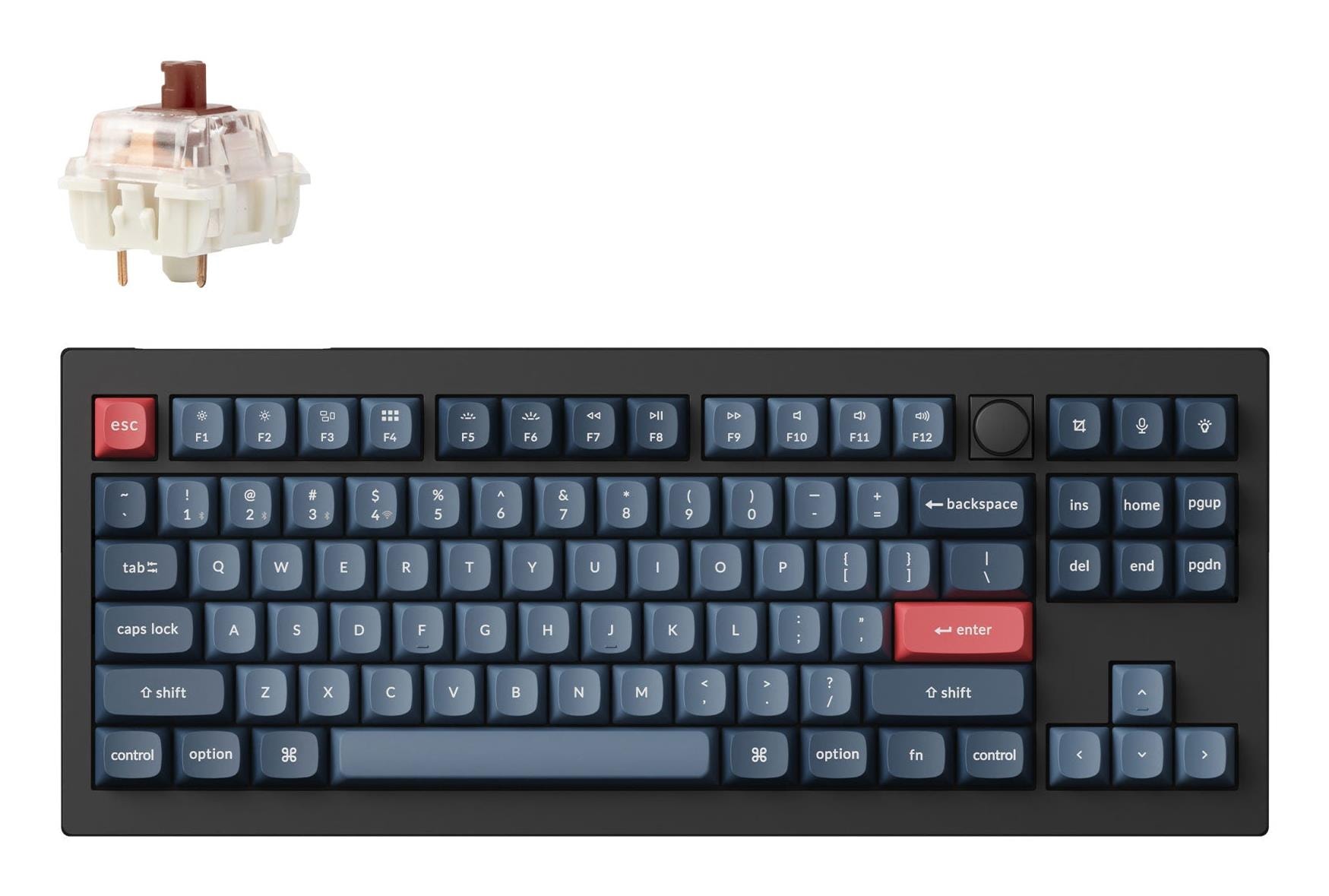 Keychron V3 Max RGB mehaaniline klaviatuur, odav juhtmeta