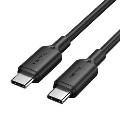 USB-C – USB-C kaabel Vention TRCBH, USB 2.0, 2 m, must