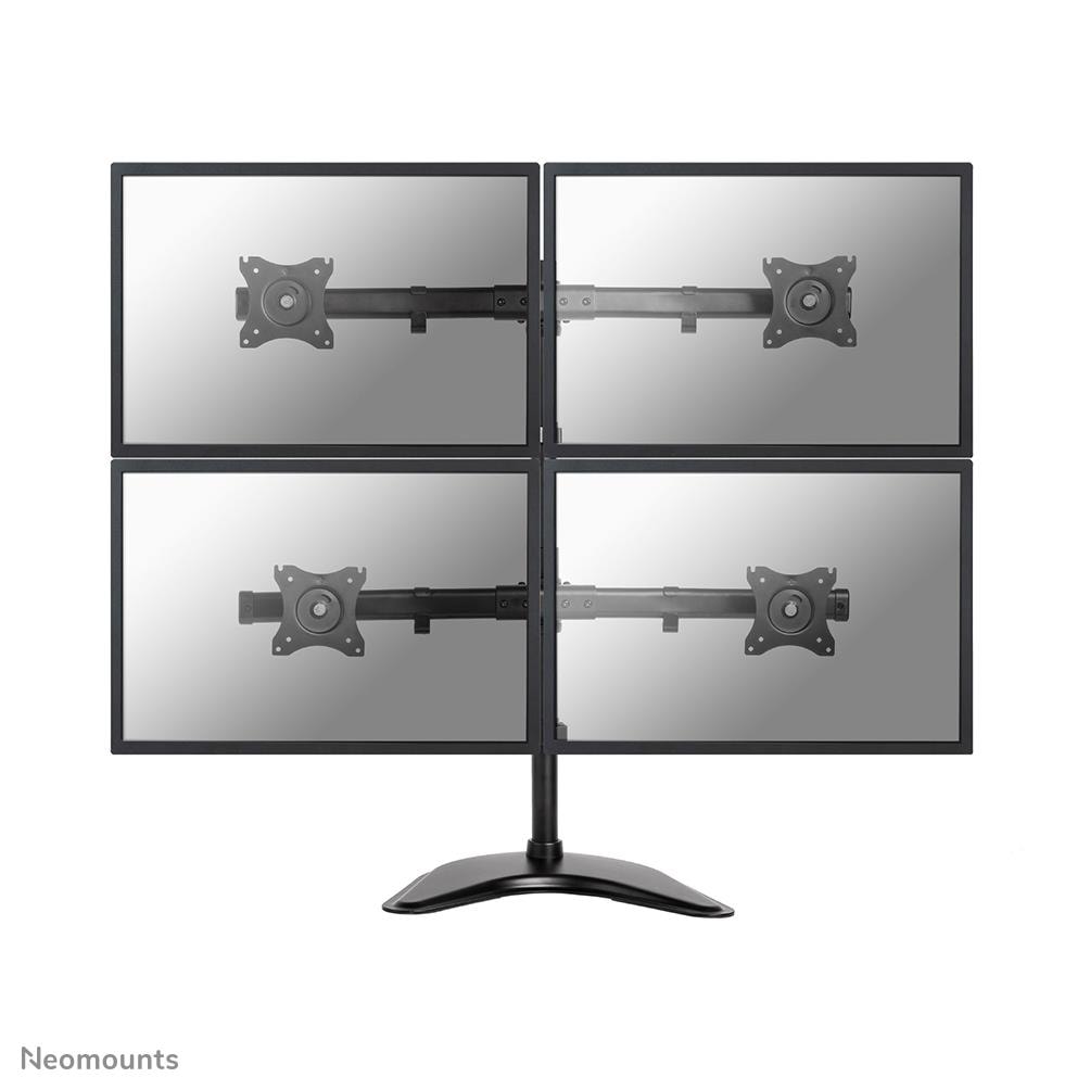 Neomounts NM-D335D4BLACK Quad Monitor Desk Mount 27" Best Price