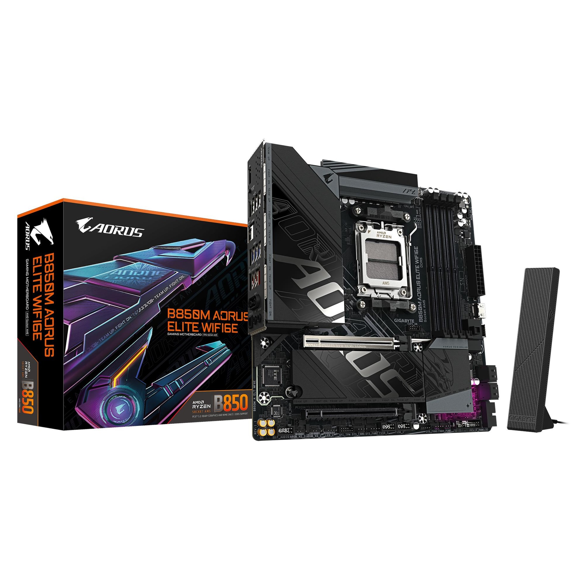 GIGABYTE B850M AORUS ELITE WIFI6E – AM5 plaadi