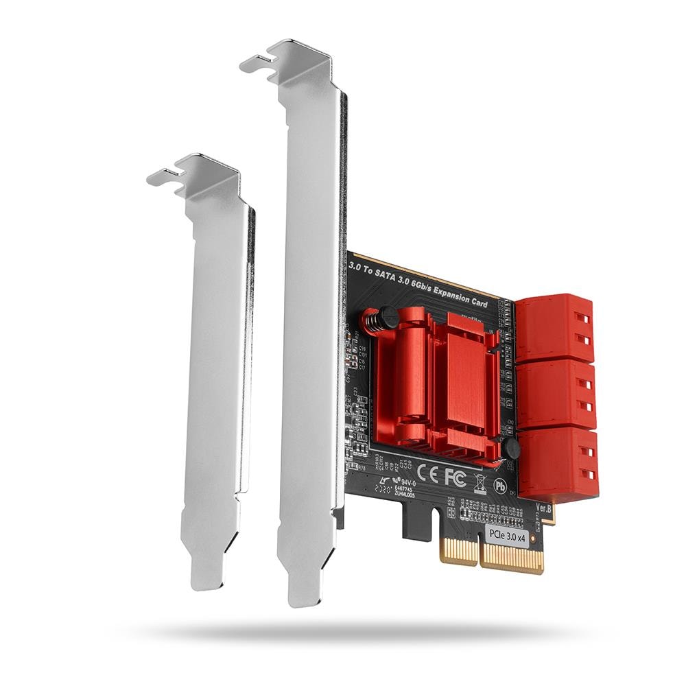 AXAGON PCES-SA6 PCIe kontroller 6x SATA, soodne hind