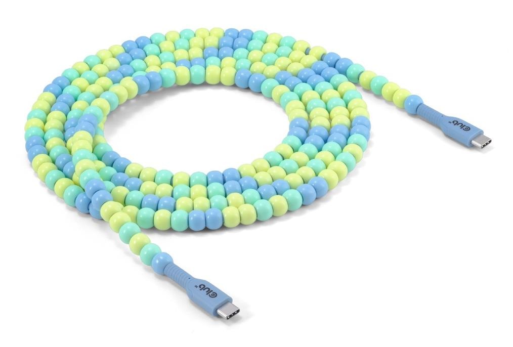 CLUB3D USB-C to USB-C 2м синий выгодная цена