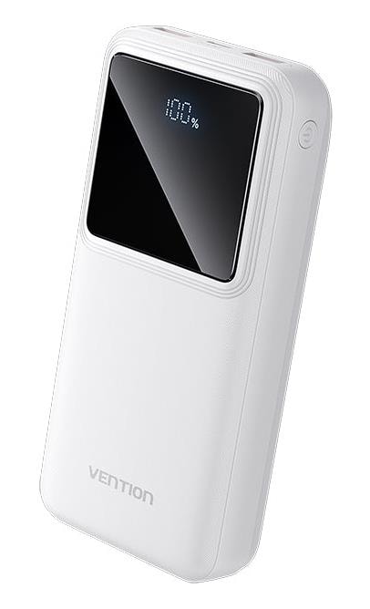Vention 20000mAh 22.5W Power Bank White – Fast Charge Deal