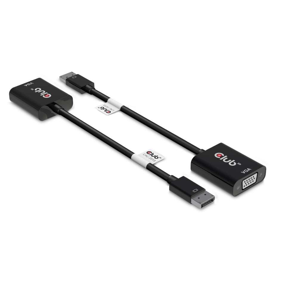 I/O ADAPTER DP TO VGA/M/F CAC-2013 CLUB3D