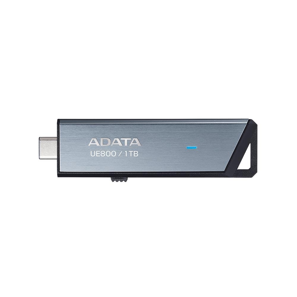 Mälupulk ADATA UE800 1 TB, USB-C, USB 3.2 Gen 2, hõbedane