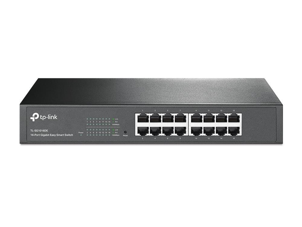 TP-LINK TL-SG1016DE 16-Port Gigabit Managed Switch