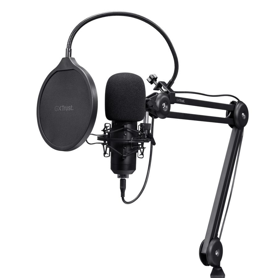 TRUST GXT270 EMITA II podcastmikrofon must, soodne hind