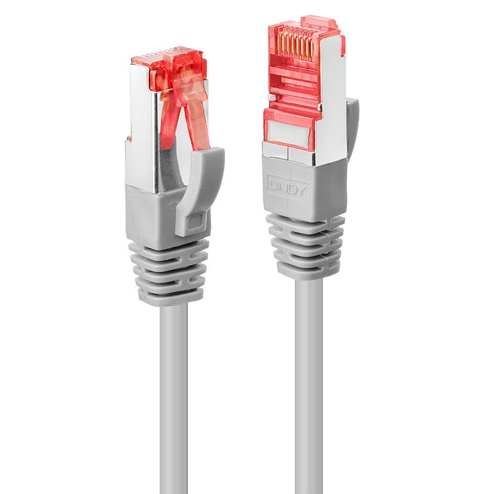 Lindy CAT6 S/FTP patch cable, 3 m, grey