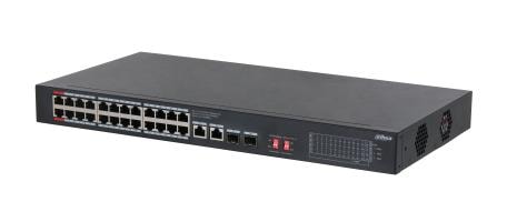 Dahua S3228-24GT-375 network switch, 24 PoE ports, 360 W, rackmount
