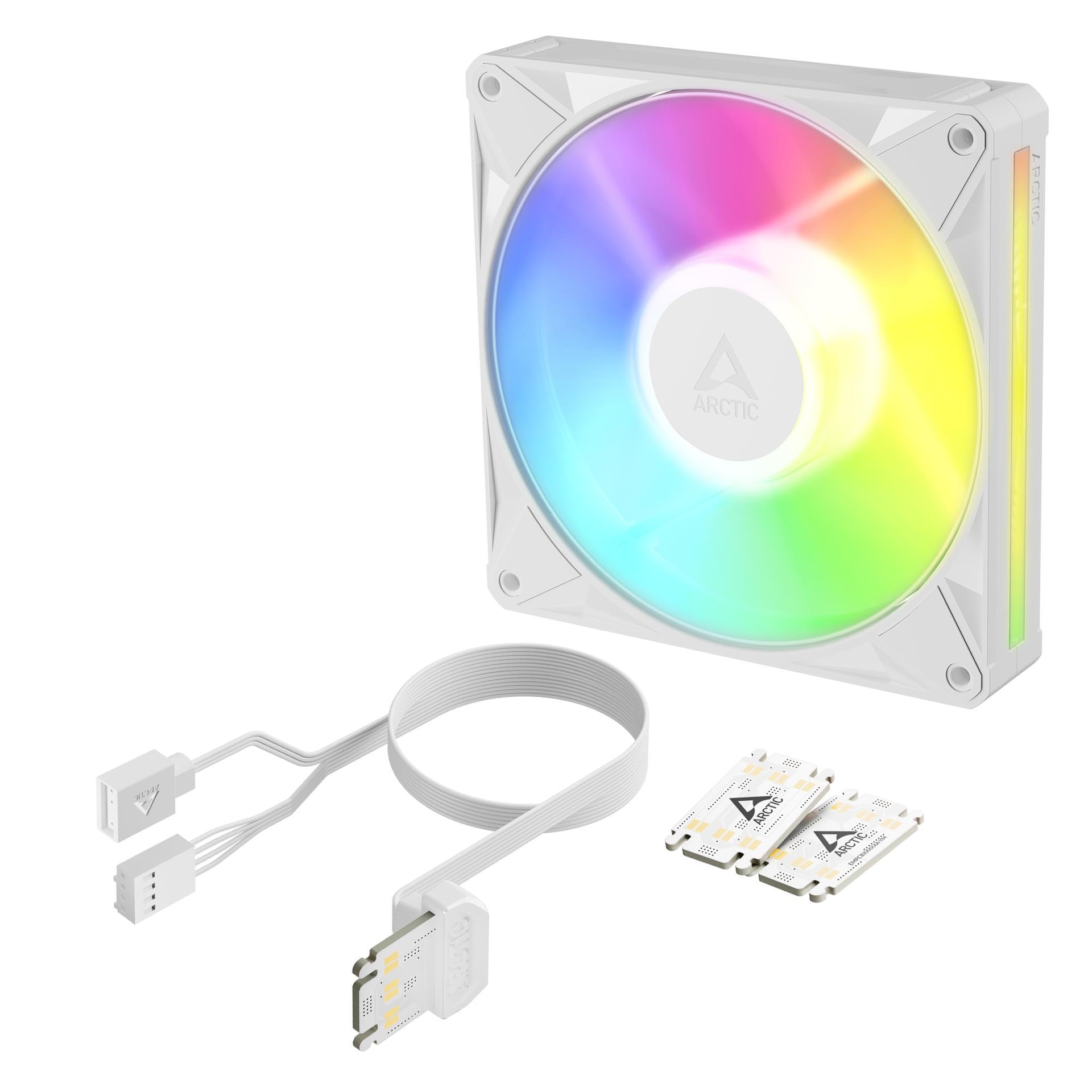 Korpuse ventilaator ARCTIC BioniX P14 A-RGB, 140 mm, valge