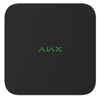 AJAX DC 16CH 4K Network Video Recorder Black