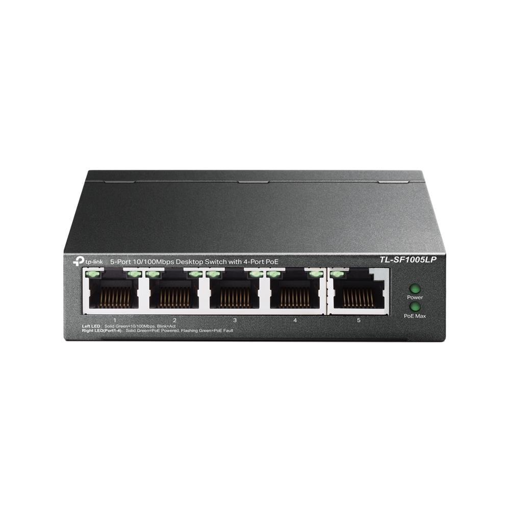 TP-LINK TL-SF1005LP 5-Port Fast Ethernet PoE Switch