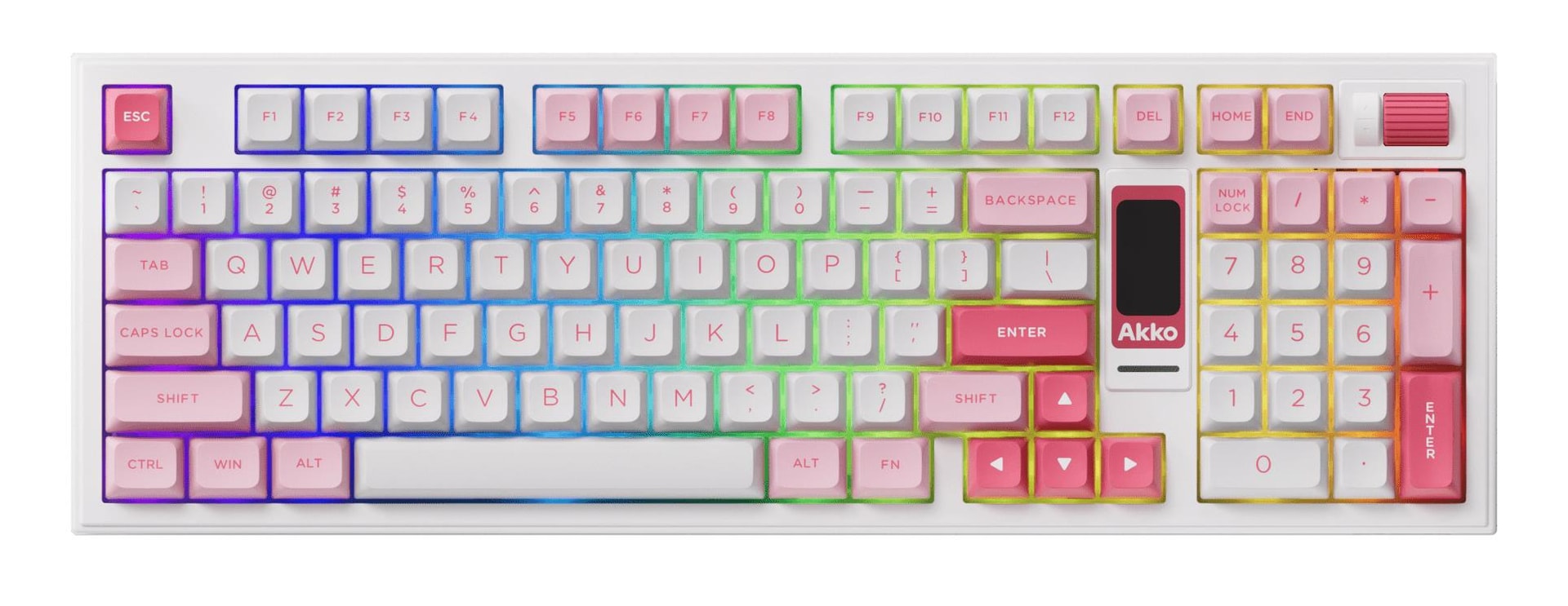 AKKO WRL 5098B Mechanical Keyboard White RGB Wireless Deal