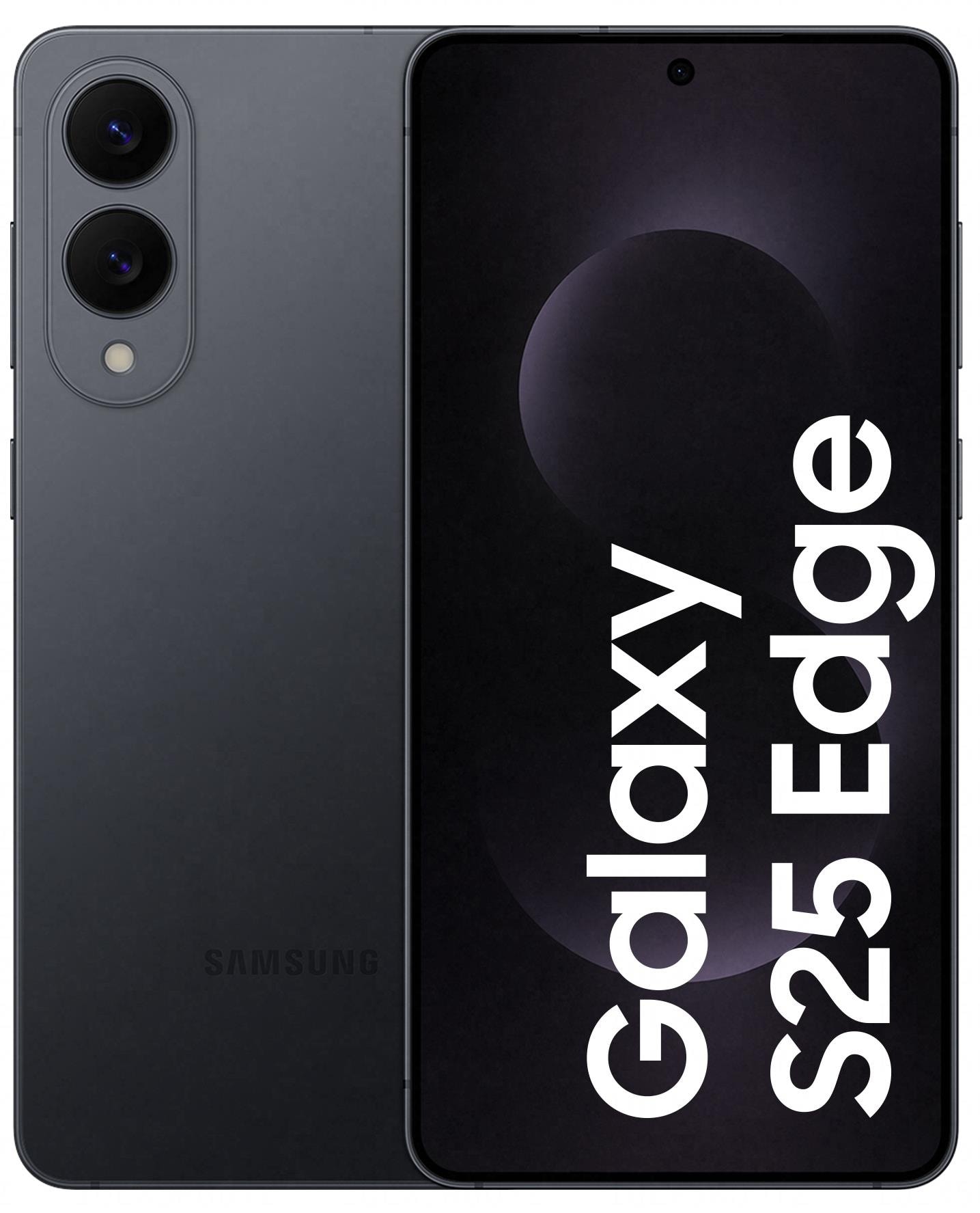 Nutitelefon Samsung Galaxy S25 Edge, 12/256 GB, must (Titanium Jetblack)