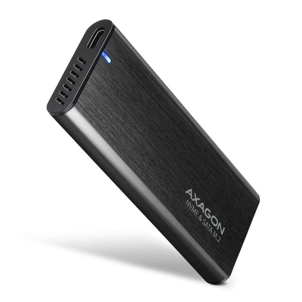 AXAGON EEM2-SB2 внешний бокс M.2 NVMe/SATA USB-C по низкой цене