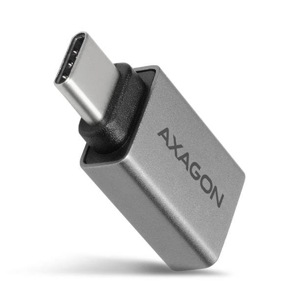 USB-adapter Axagon RUCM-AFA, USB-C – USB-A pesa, 10 Gbit/s, alumiinium