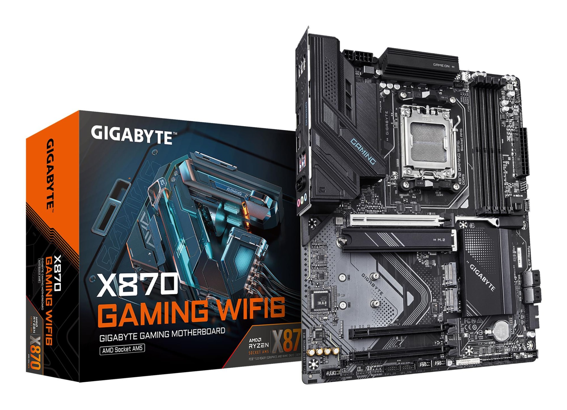 Emaplaat Gigabyte X870 Gaming WiFi6, AM5, ATX, DDR5