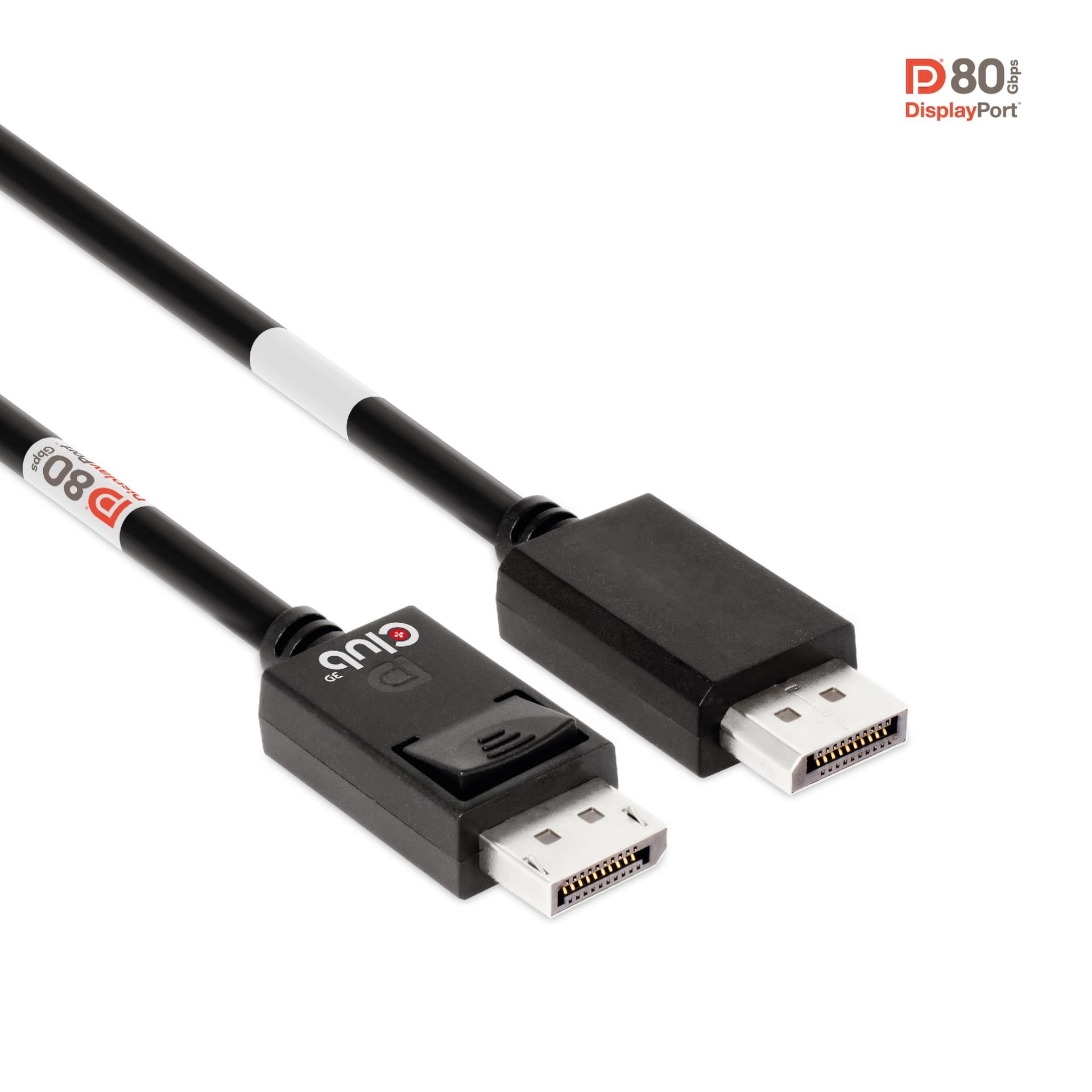 CLUB3D CAC-1091 DisplayPort 2.1 кабель 80 Гбит/с купить