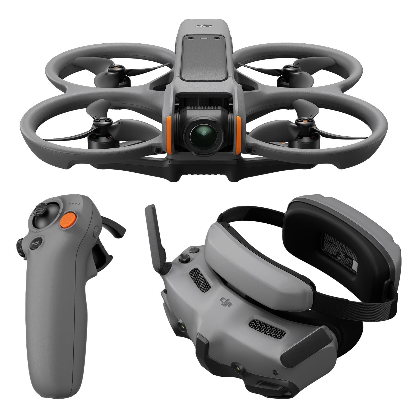 DJI Avata 2 Fly More Combo must FPV-droon soodne hind