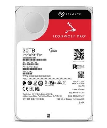 Seagate IronWolf Pro 30TB NAS kõvaketas soodsa hinnaga