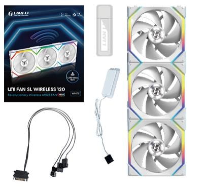 Lian Li 120mm White Case Fan PWM 64 CFM Best Price