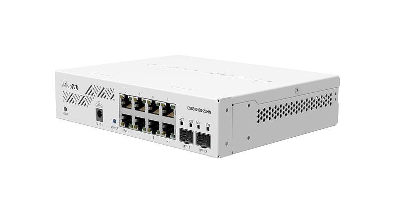 MikroTik CSS610-8G-2S+IN Gigabit Switch with PoE – Great Deal