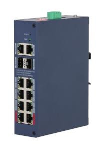 Dahua CHS4212-8GT-110 network switch, 8 PoE ports, 110 W, 2 SFP