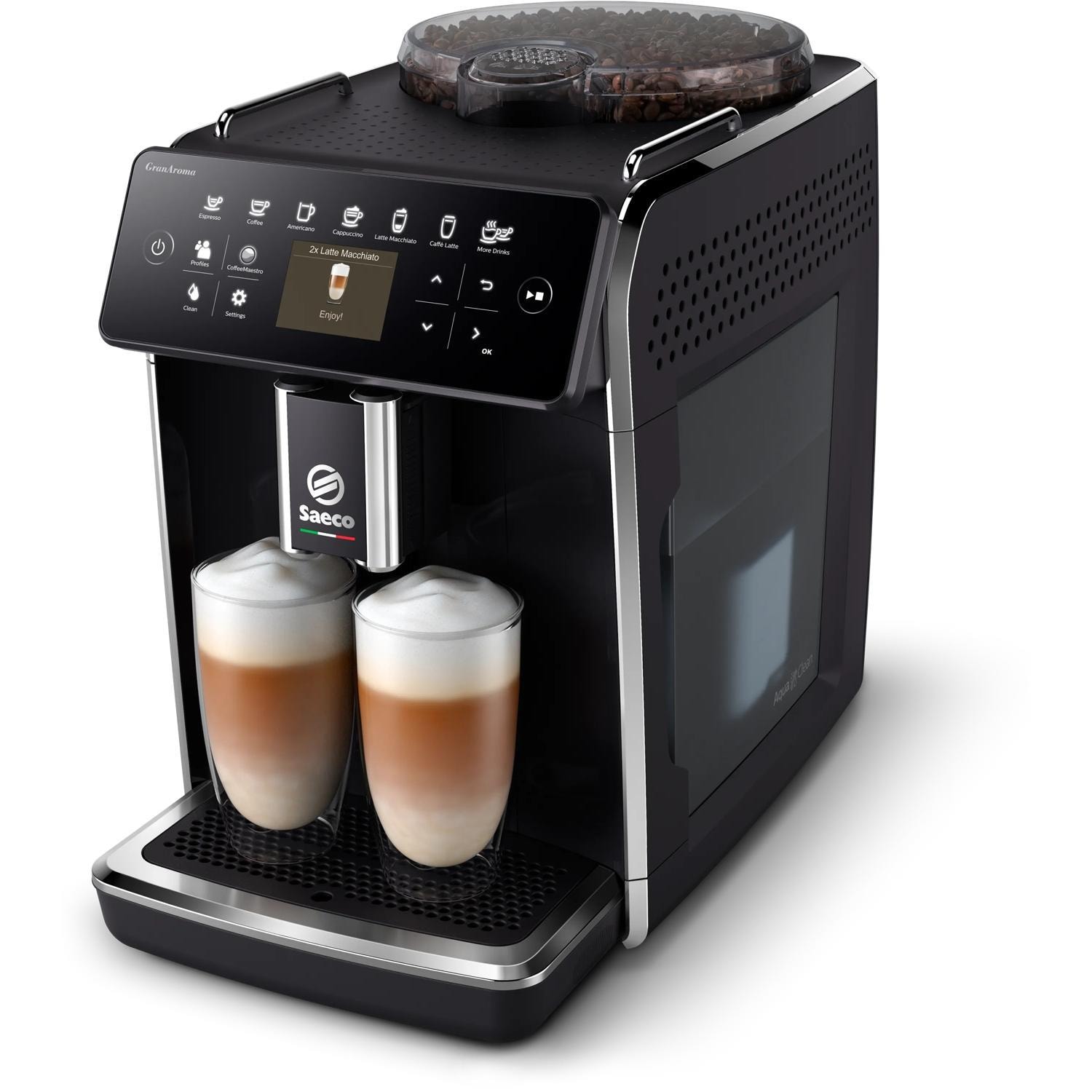 Philips Saeco GranaRoma SM6480 espresso machine with grinder