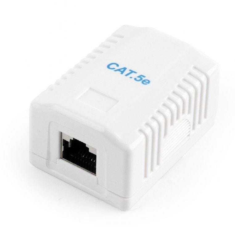 Gembird CAT5E FTP Surface Mount Box – Network Cable Connector