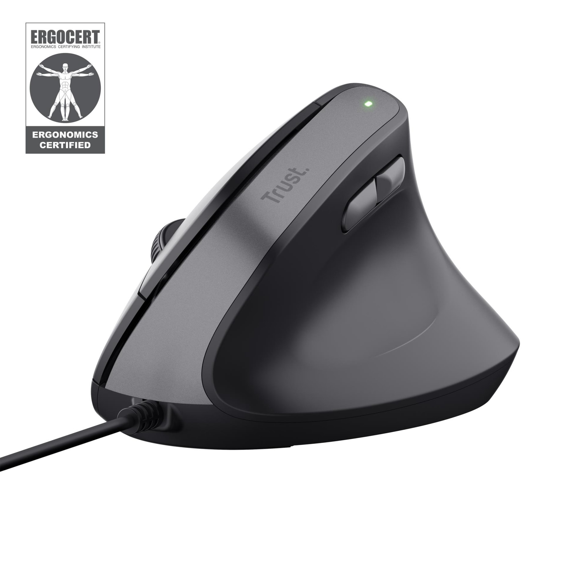 TRUST Bayo II Ergonomic USB Mouse Black – Best Deal