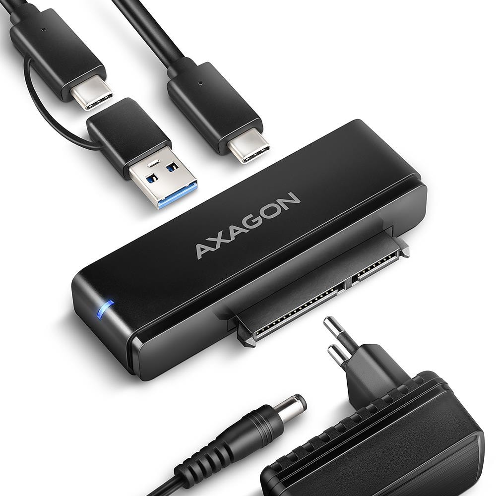 AXAGON ADSA-FPX USB-C 10Gbps SSD/HDD Adapter – Fast Deal