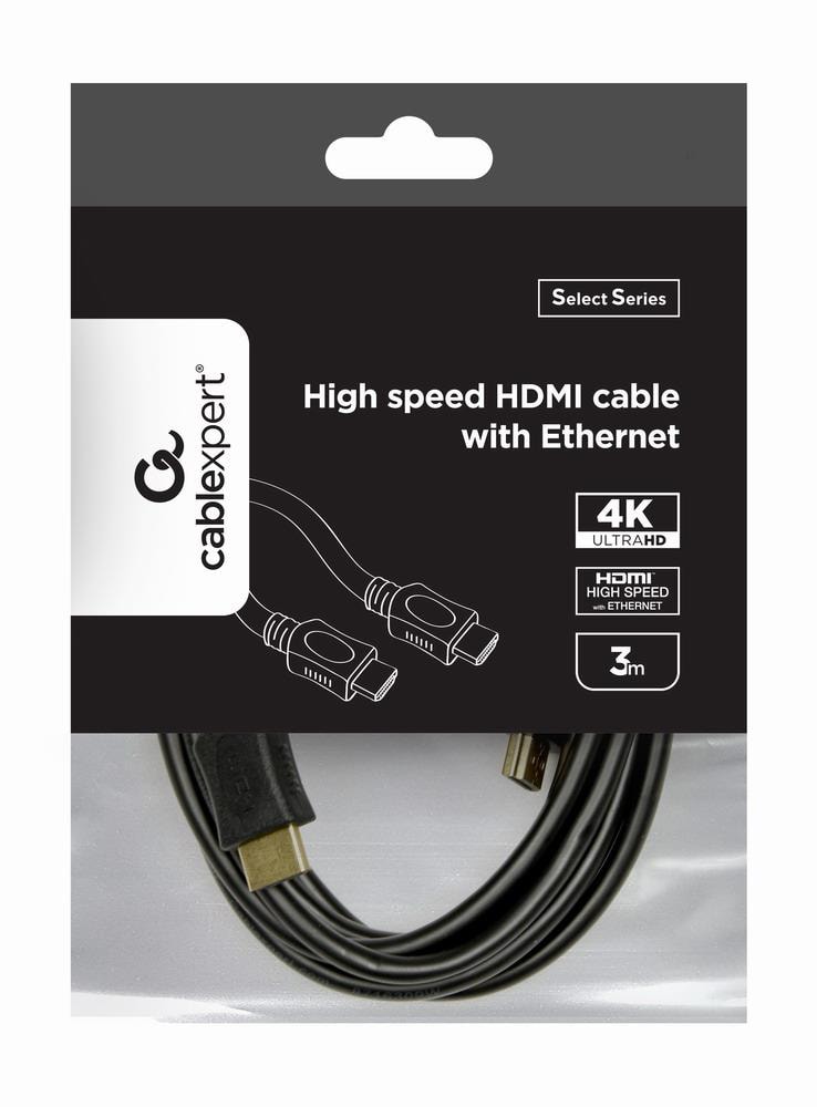 HDMI kaabel Gembird CC-HDMI4L-10, 3 m, HDMI 1.4, must/oranž